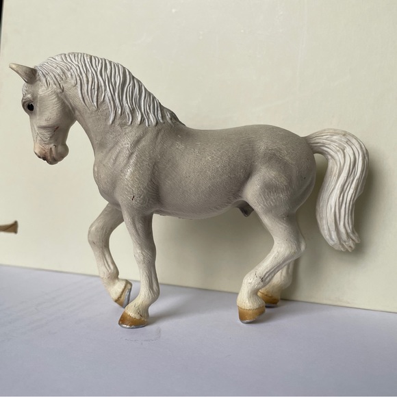 Schleich Lipizzaner Stallion White Horse Figure 13293 Retired 2004 - Picture 2 of 11